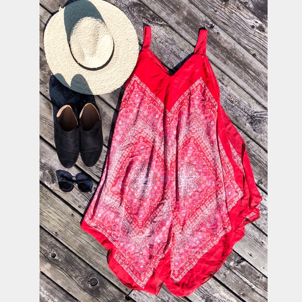 Handkerchief Hem Sundress